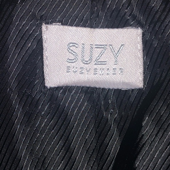 Black blazer with satin lapels - Picture 6 of 6